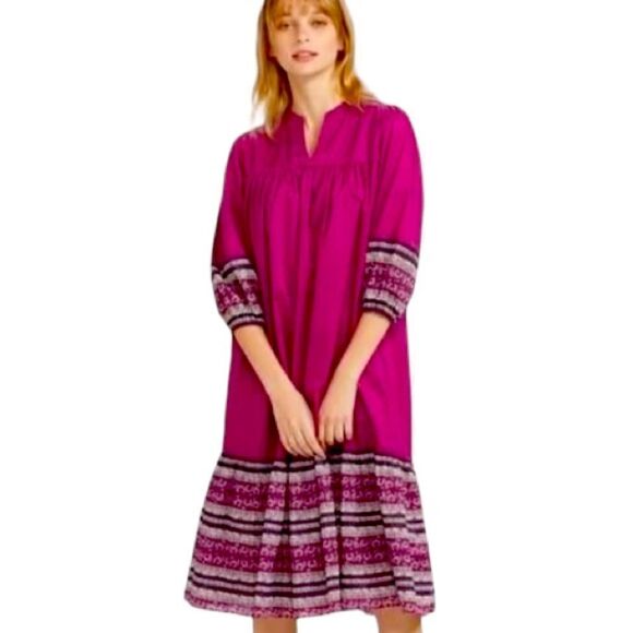 Anna Sui and Uniglo colab purple boho cottage core dress-Small - Picture 1 of 7